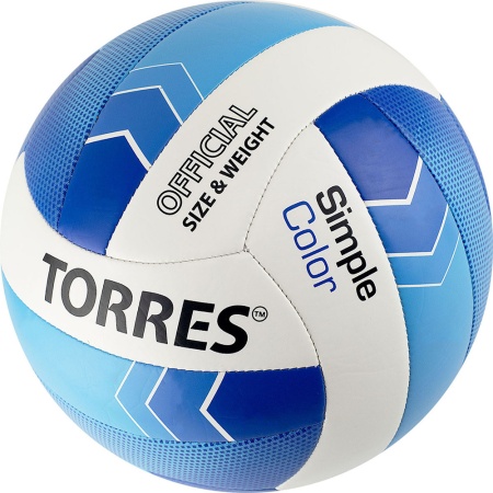 Купить Мяч волейбольный Torres Simple Color любительский р.5 в Покачах 